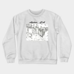 Aptos, CA Crewneck Sweatshirt